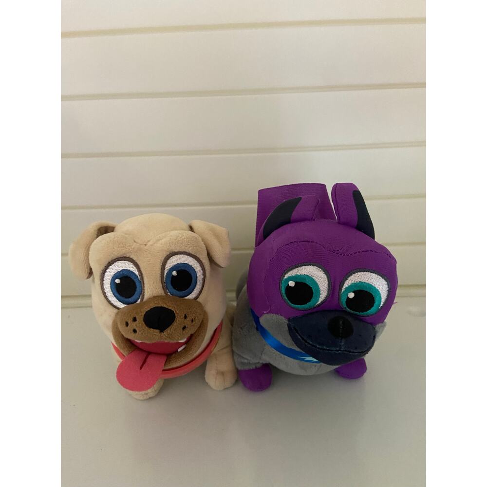 Puppy Dog Pals Rolly and Bingo 5" interactive plush